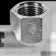 Угольник-переходник 90° ROMMER нержавеющая сталь 22 мм x 1/2 ВР RSS-0009-002212