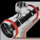 Тройник-переходник ROMMER 54х1х54 мм из нержавеющей стали пресс RSS-0015-000541