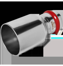 Муфта переходная ниппель-раструб ROMMER из нержавеющей стали пресс 54х35 мм RSS-0020-005435