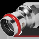 Переходник ВР ROMMER прессовый 42х1 1/2 нержавеющая сталь RSS-0022-042112
