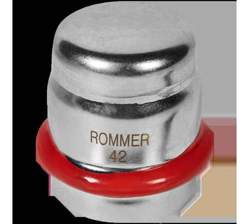 Заглушка прессовая ROMMER 42 мм нержавеющая сталь RSS-0025-000042