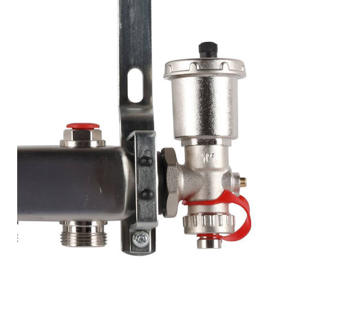 Коллектор из нержавеющей стали в сборе без расходомеров ROMMER 4 выхода RMS-3210-000004