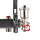 Коллектор из нержавеющей стали в сборе без расходомеров ROMMER 4 выхода RMS-3210-000004