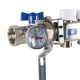 Коллектор из нержавеющей стали в сборе без расходомеров ROMMER 6 выходов RMS-3210-000006