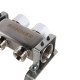 Коллекторная группа из нержавеющей стали без расходомеров ROMMER 2 выхода RMS-3200-000002