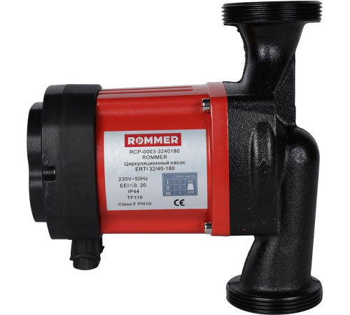 Циркуляционный насос ROMMER ERTI 32/40-180 RCP-0003-3240180