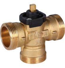 Клапан зональный 3-ходовой компактный STOUT SVM-0170 с сервоприводом 230 В кабель 1 м НР 1 1/4 SVM-0170-300132