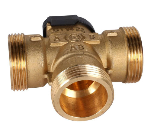 Клапан зональный 3-ходовой компактный STOUT SVM-0170 с сервоприводом 230 В кабель 1 м НР 1 1/4 SVM-0170-300132