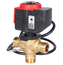 Клапан зональный 3-ходовой STOUT SVM-0170 с сервоприводом 230 В кабель 1 м НР 3/4 SVM-0170-300020