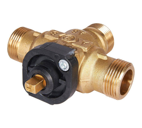 Клапан зональный 3-ходовой STOUT SVM-0170 с сервоприводом 230 В кабель 1 м НР 3/4 SVM-0170-300020