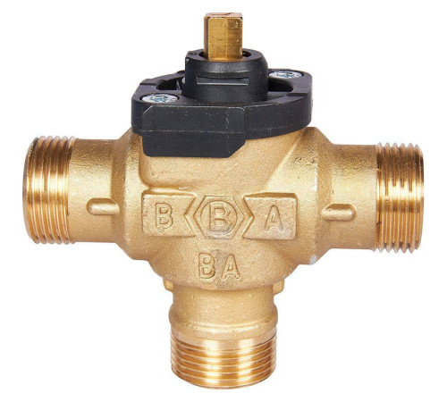 Клапан зональный 3-ходовой STOUT SVM-0170 с сервоприводом 230 В кабель 1 м НР 3/4 SVM-0170-300020