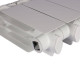 Радиатор алюминиевый Global VOX-R 200 10 секций боковое подключение VX02001010 RAL 9010