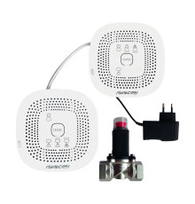 Комплект сигнализаторов загазованности Пульсар CO-CH с клапаном Ду15, БП и кабелем Н00025911