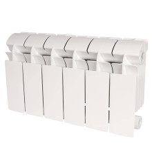 Радиатор алюминиевый Global VOX-R 200 6 секций боковое подключение VX02001006 RAL 9010