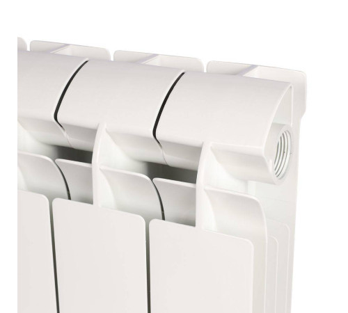 Радиатор алюминиевый Global VOX-R 200 6 секций боковое подключение VX02001006 RAL 9010