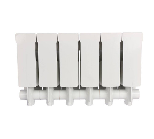 Радиатор алюминиевый Global VOX-R 200 6 секций боковое подключение VX02001006 RAL 9010