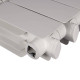 Радиатор алюминиевый Global VOX-R 200 14 секций боковое подключение VX02001014 RAL 9010