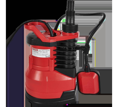 Насос дренажный ROMMER PROFI для чистой воды 550 Вт кабель 10 м RDP-0003-100550