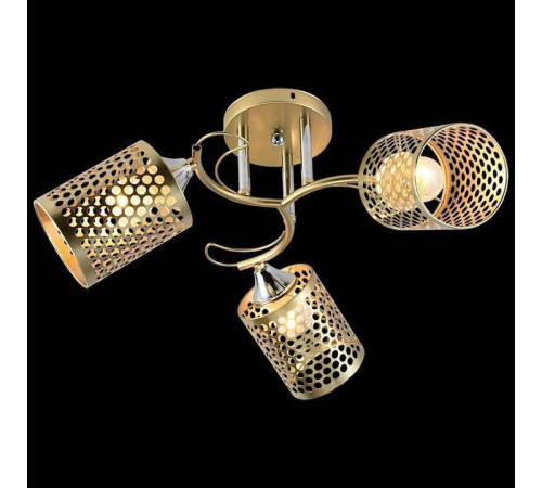 Потолочная люстра Reluce 01322-1 01322-0.3-03 MATT GOLD+CR