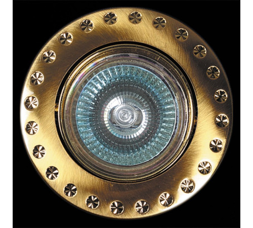 Встраиваемый светильник 03053-9.0-001AK MR16 SG+GD