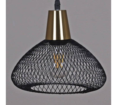 Подвесной светильник Reluce 03204 03204-3.9-01 BK+COPPER