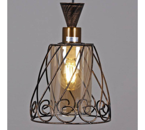 Подвесной светильник Reluce 03609 03609-0.4-01 BK+GD