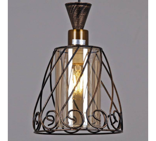 Подвесной светильник Reluce 03609 03609-0.4-03 BK+GD