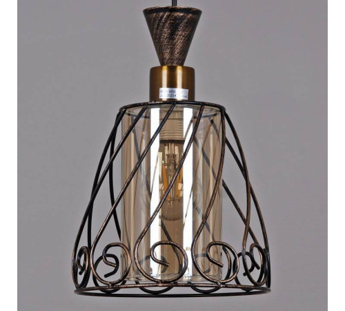 Подвесной светильник Reluce 03609 03609-0.4-03 BK+GD