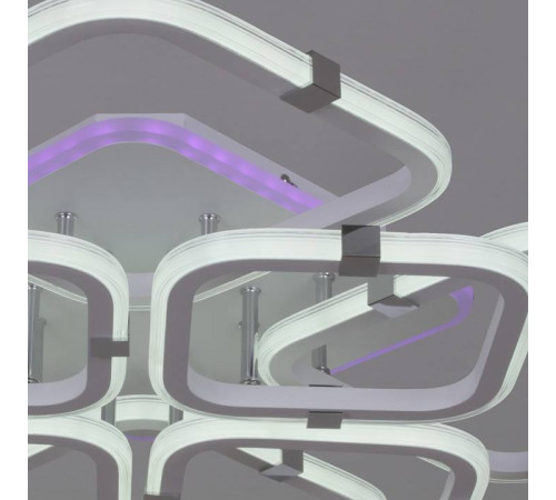 Потолочная люстра 06321-3.3-4+4A WH+CR (RGB)