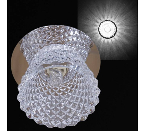 Встраиваемый светильник Reluce 8078 08078-9.0-001H G9 CR