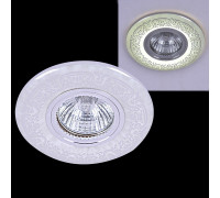 Встраиваемый светильник 09502-9.0-001MN MR16+LED3W WH/CR