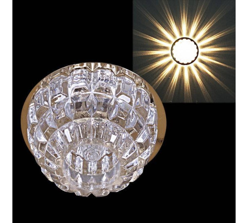 Встраиваемый светильник Reluce 11162 11162-9.0-001G G9 GD