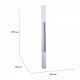 Накладной светильник 13003-9.3-001UR magnetic LED20W BK CCT+SMART