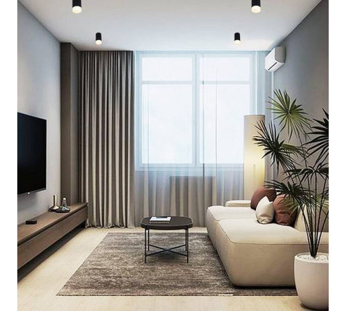 Накладной светильник Reluce 16003-1 16003-9.5-001LD GU10 BK