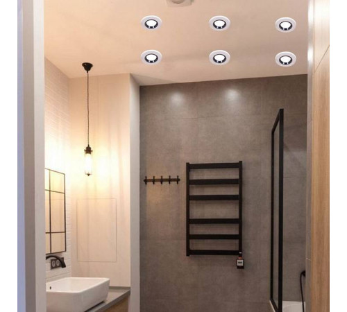 Встраиваемый светильник Reluce 16121-9.0-001 WT+BK