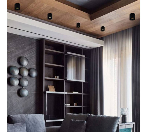 Накладной светильник Reluce 16123-9.5-001 GU10 BK