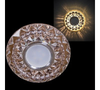 Встраиваемый светильник  22046-9.0-001PL MR16+LED3W TEA