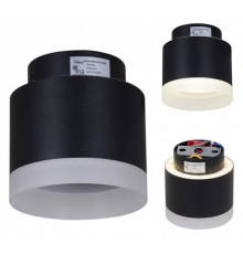 Накладной светильник Reluce Technical 53004 53004-9.5-001IL GX53+LED3W BK