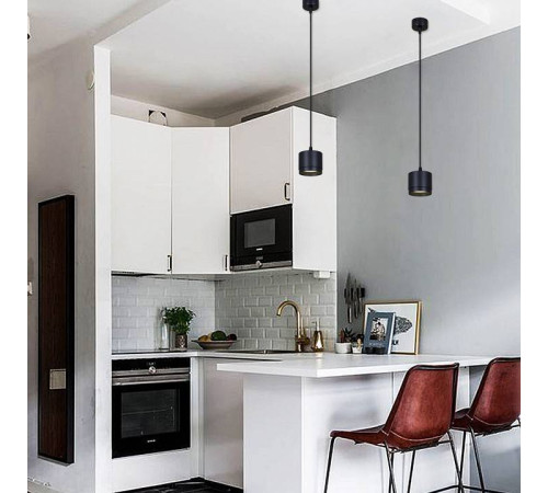 Подвесной светильник Reluce 53007 53007-0.9-001LD GX53 BK