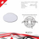 Встраиваемый светильник Reluce 70605 70605-9.0-001OL LED12W WH 4000K