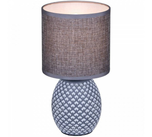 Настольная лампа декоративная Reluce серая 98401-0.7-01 GREY