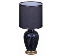 Настольная лампа декоративная Reluce черная 98474-0.7-01 BK