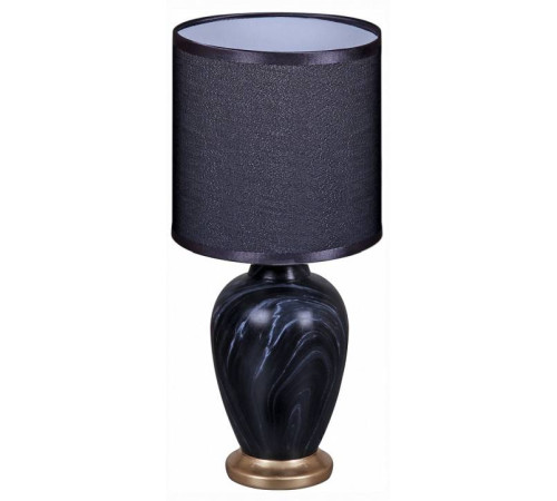 Настольная лампа декоративная Reluce черная 98474-0.7-01 BK