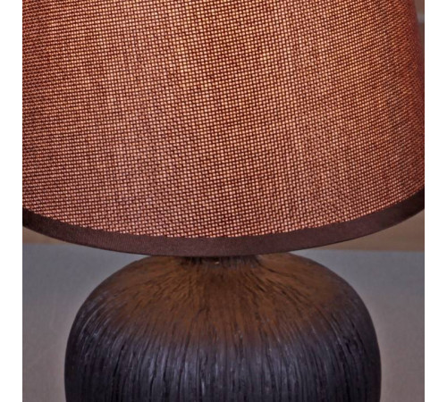 Настольная лампа декоративная Reluce темно-коричневая 98570-0.7-01 dark brown