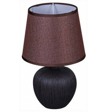 Настольная лампа декоративная Reluce темно-коричневая 98570-0.7-01 dark brown