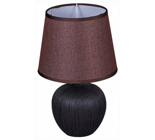 Настольная лампа декоративная Reluce темно-коричневая 98570-0.7-01 dark brown