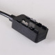 Соединитель гибкий для треков RL 06302 power corner connector BK