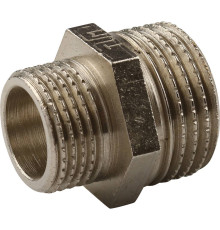 Ниппель резьбовой переходной TIEMME 3/4х1/2 НР-НР никелированный 1500124