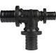 Тройник REHAU RAUTITAN PX 25-25-16 с уменьшенным торцевым проходом 11600721001