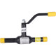 Кран шаровой стальной BROEN Ballomax DN 15 PN 40 под приварку с рукояткой 300138